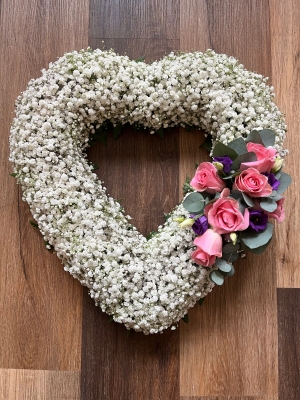 Gypsophila Heart